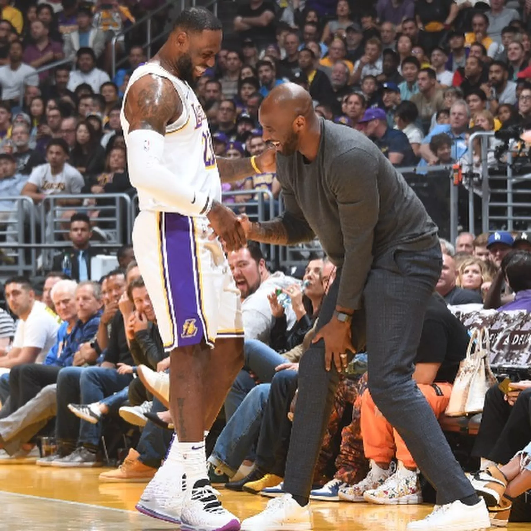 LeBron James y Kobe Bryant