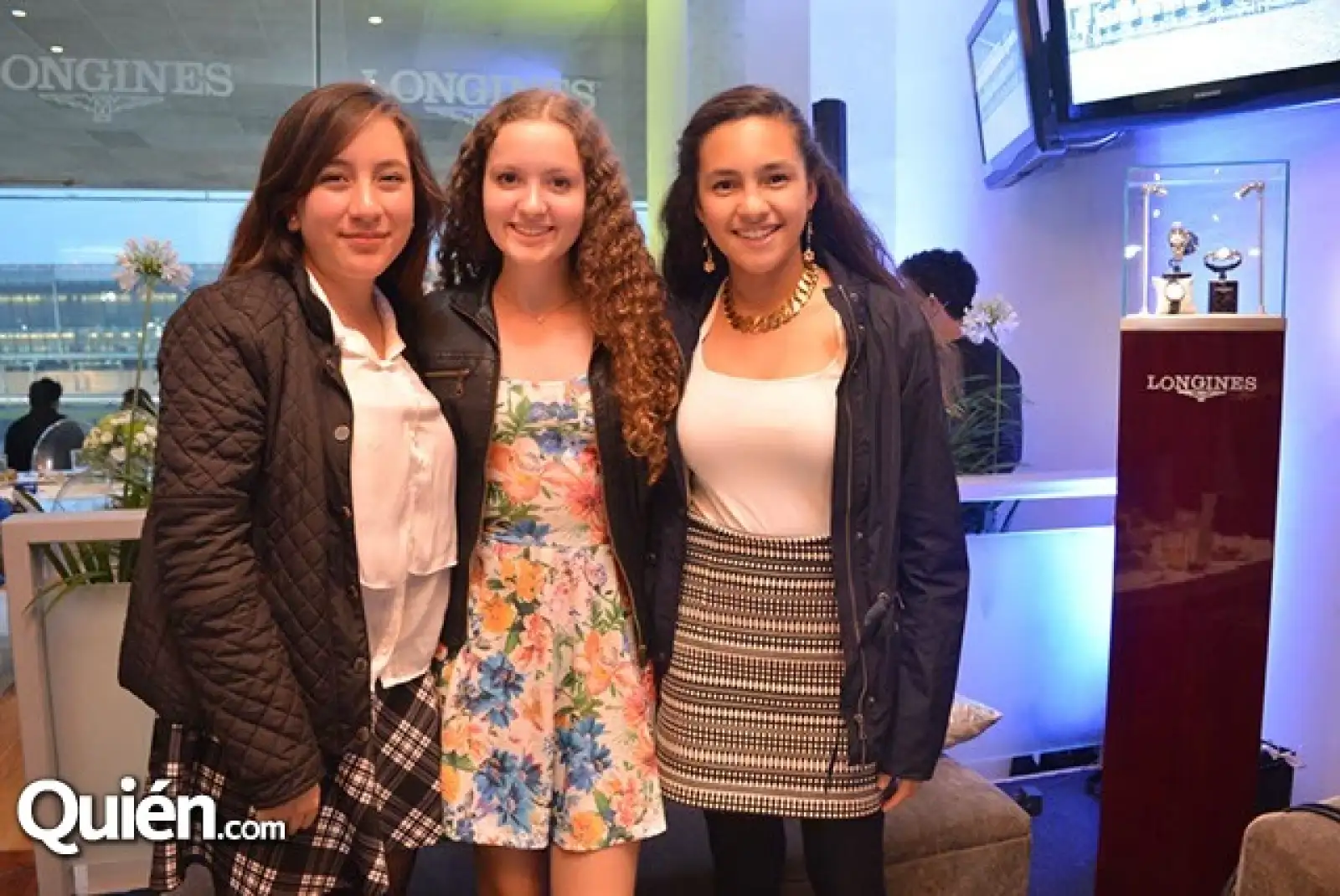 Ely Morales,Juliana Mafissoni y Lizeth del Río.