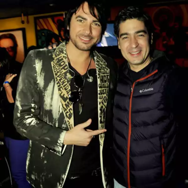Beto Cuevas y Gabriel Elizondo