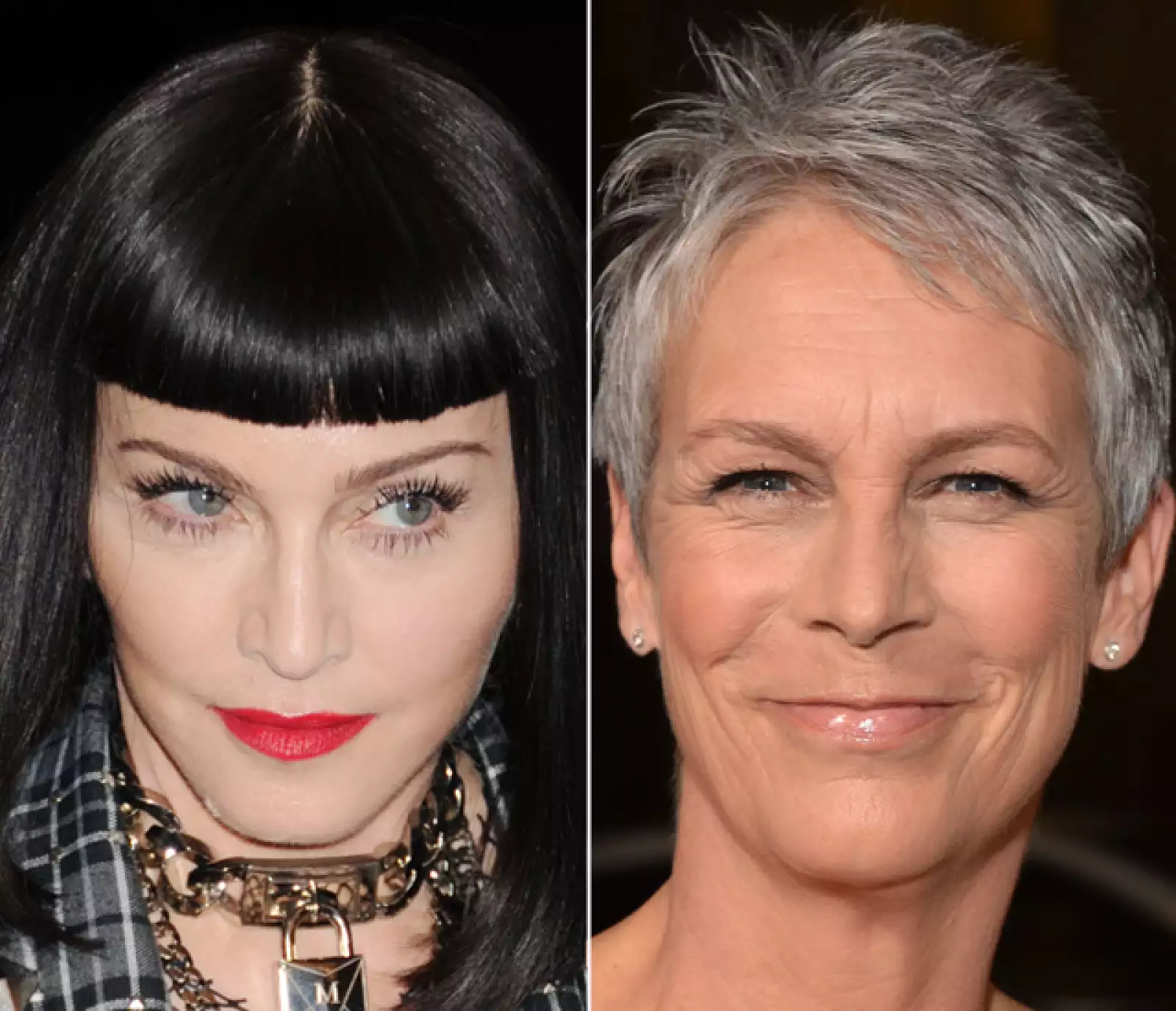 Madonna y Jamie Lee Courtis tienen 54 años.