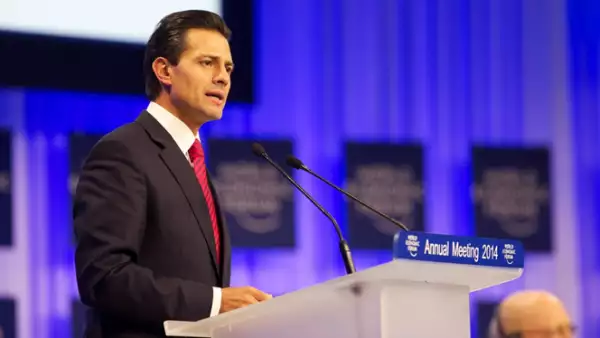 El presidente también presumió las reformas aprobadas durante su primer año de Gobierno.