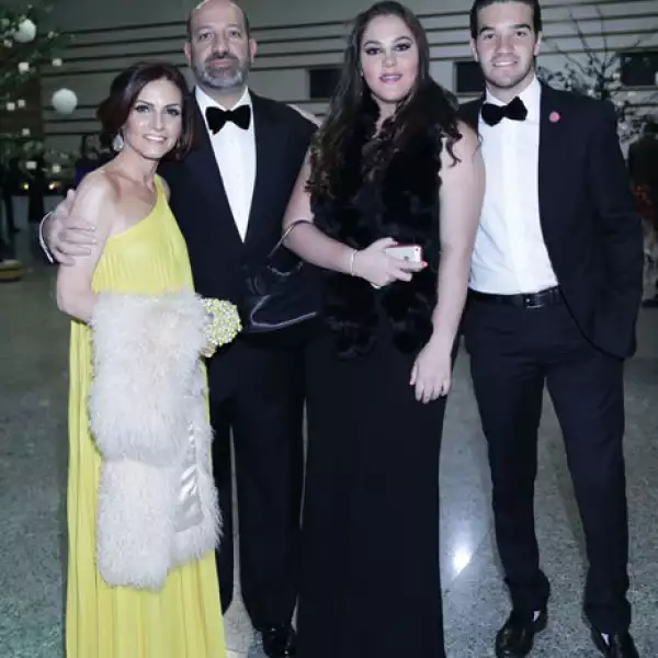 María de Jesús,Patrick,Ana Isabel y Diego Slim