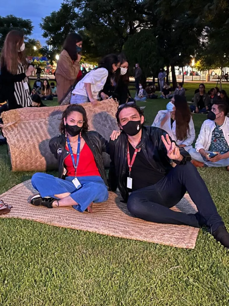 Bárbara Mori y Fernando Rovzar