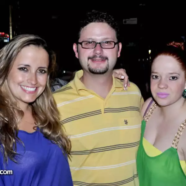 Valeria Cima, Ricardo Leal y Nancy Martínez