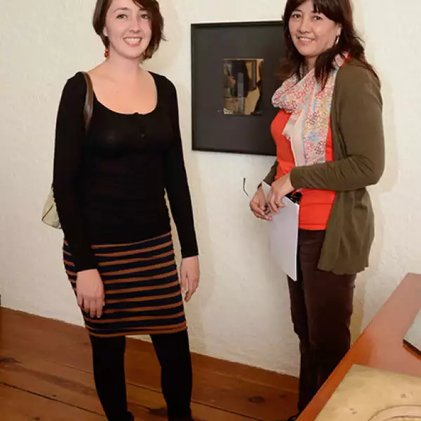 Ana Felker y Mónica Centeno.