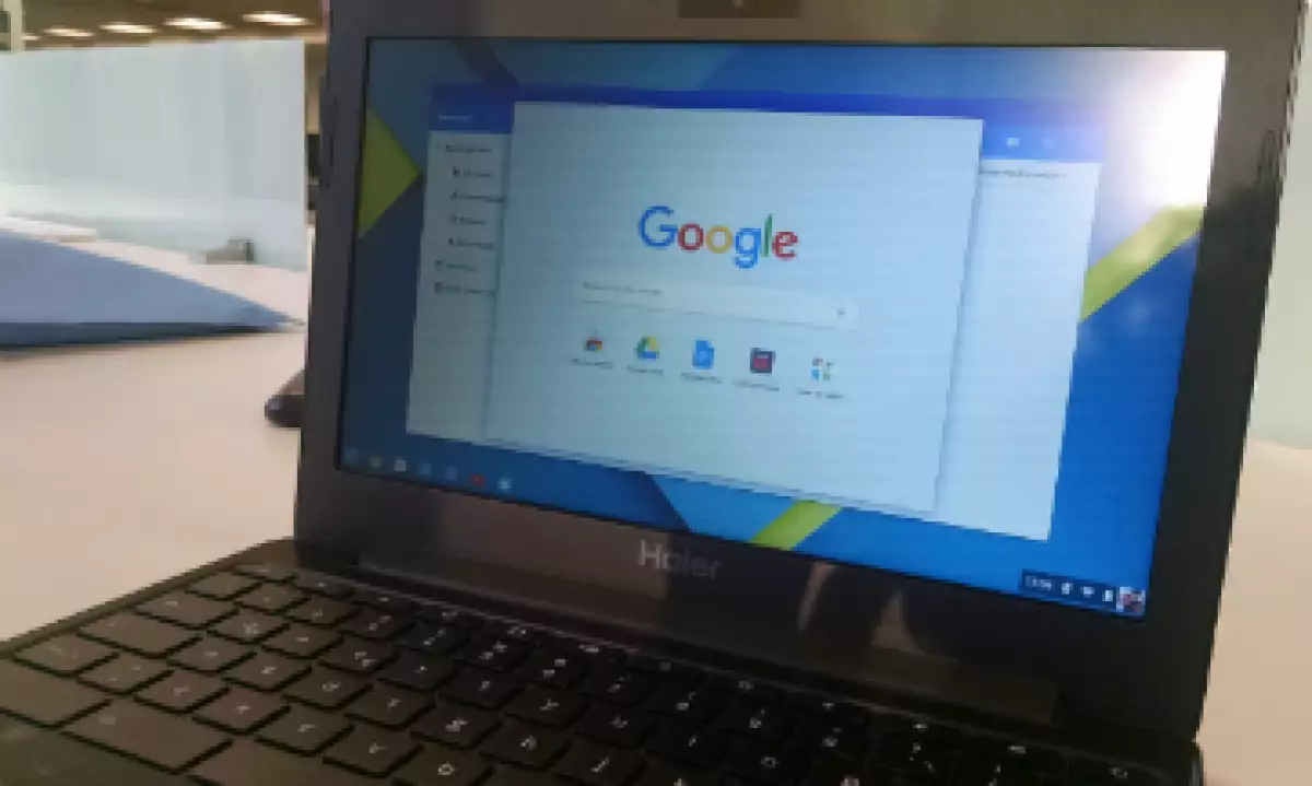Esta es la Chromebook de Haier. (Foto: CNNExpansión)