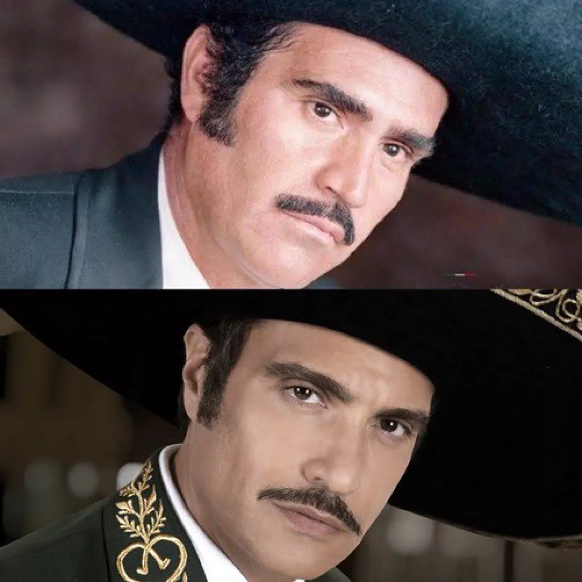 Vicente Fernández y jaime Camil