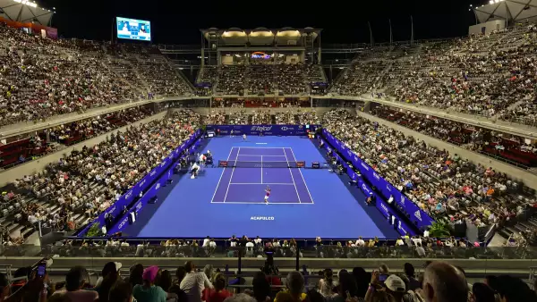 Arena GNP durante el Abierto Mexicano de Tenis