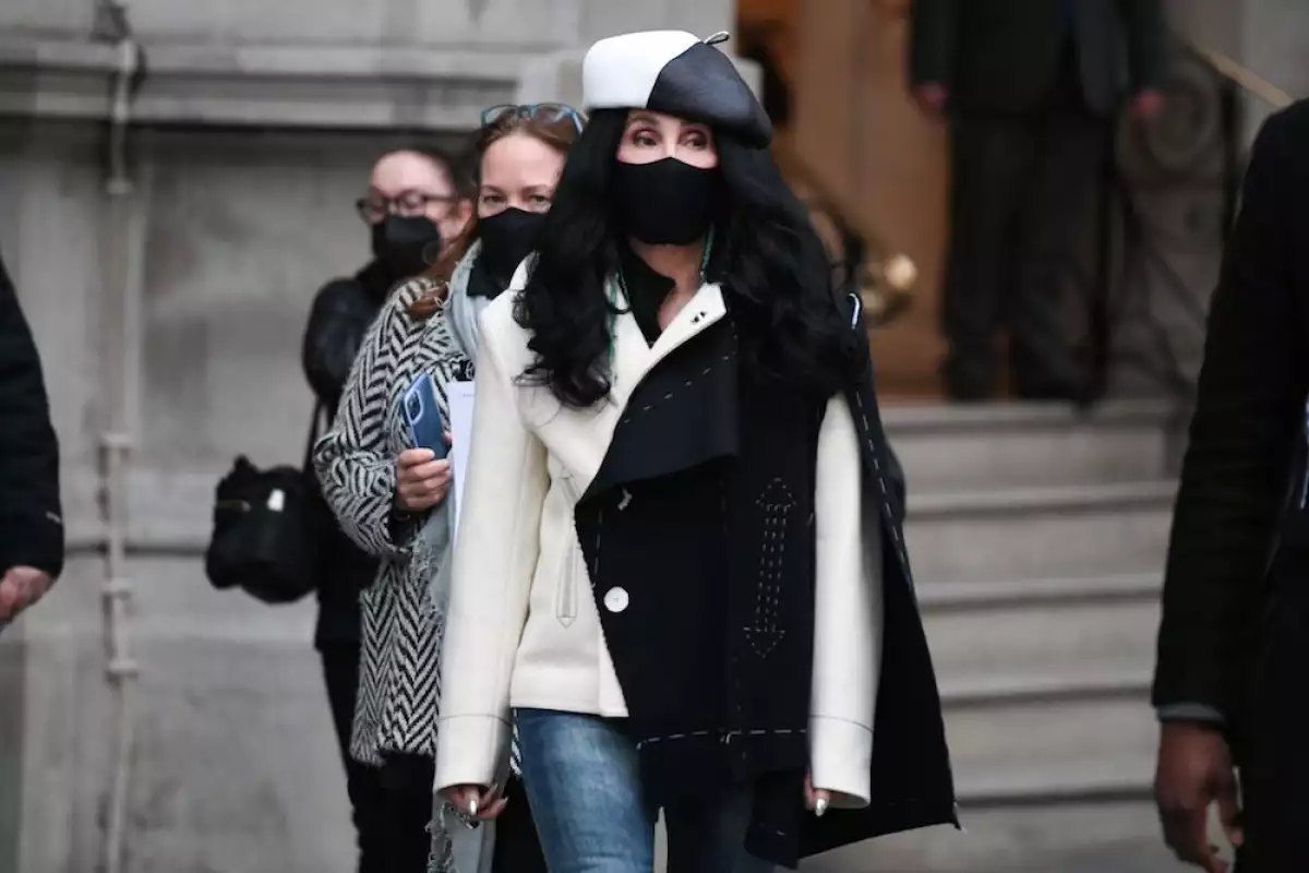 Cher out and about, London, UK - 09 Dec 2020