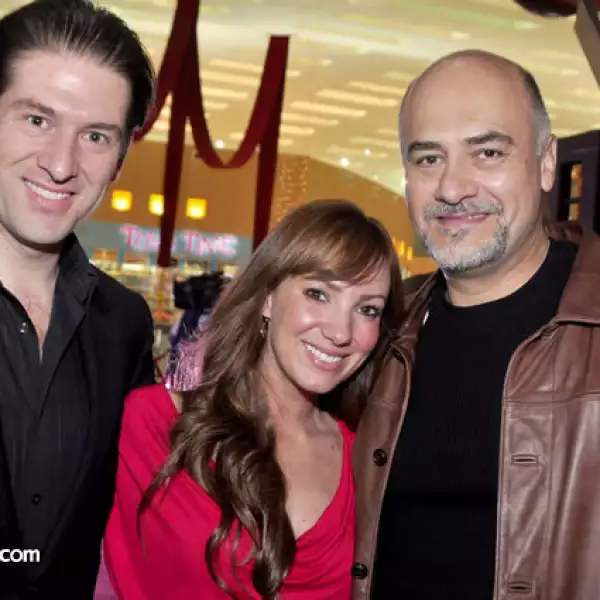 Alejandro Cuétara, Ludivina Velarde y Marco Treviño