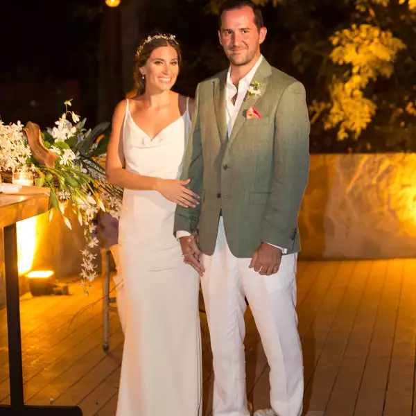 Boda civil de Lorena Véjar y José Ángel de la Garza
