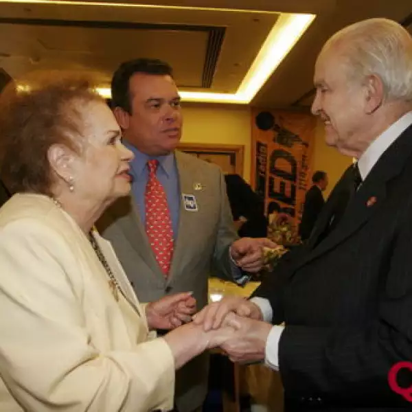 Esther Gómez, Carlos Aguirre, Lorenzo Servitje