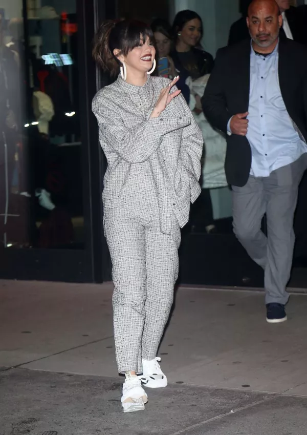 Selena Gomez out and about, New York, USA - 14 Jan 2020