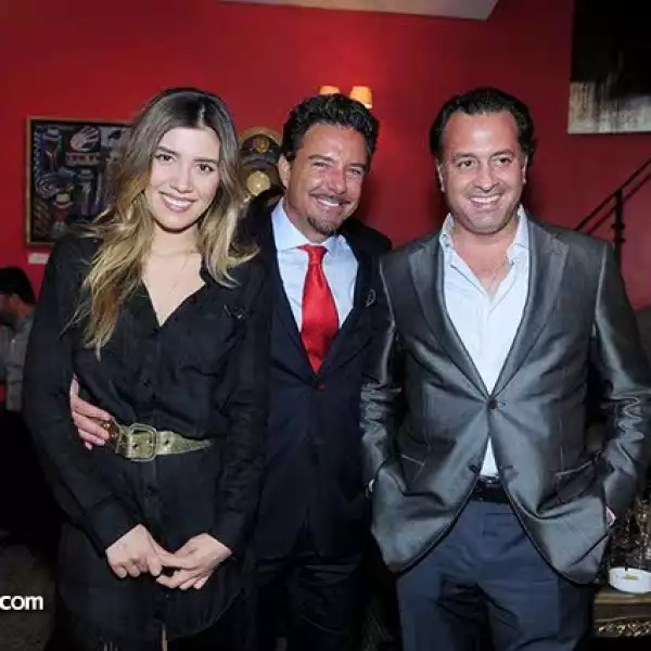 Michelle Salas,Giancarlo Coratella y Ernesto Zedillo Jr.