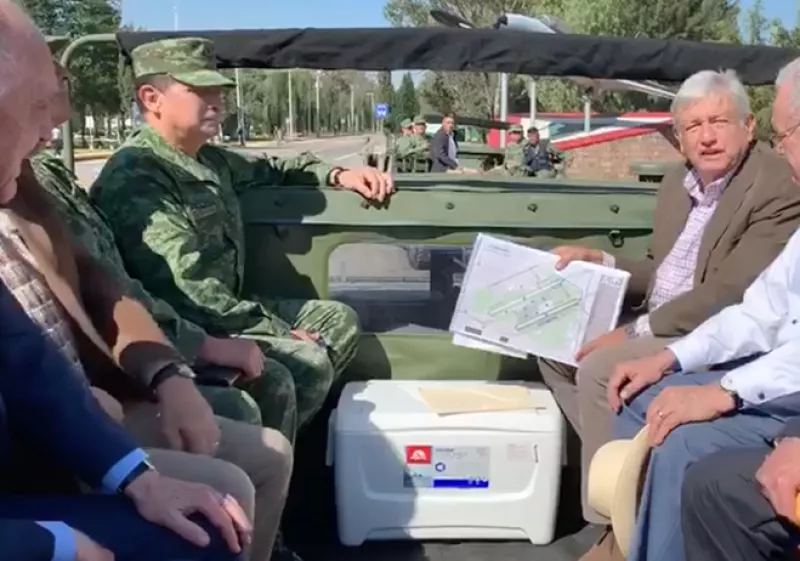 amlo en santa lucía