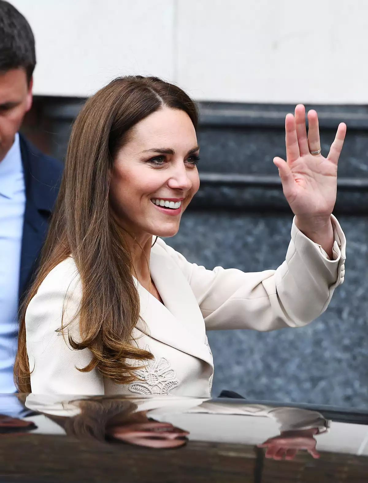 Princess Anne and Catherine Duchess of Cambridge visit maternal health organisations, London, UK - 27 Apr 2022