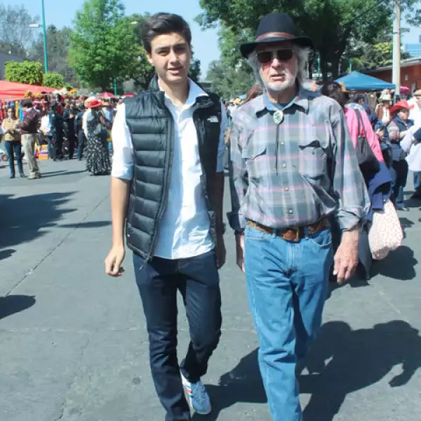 Hugo Jr. y Hugo Stiglitz