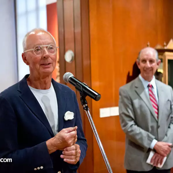 Gijs Bakker y Rogerio Casas Alatriste