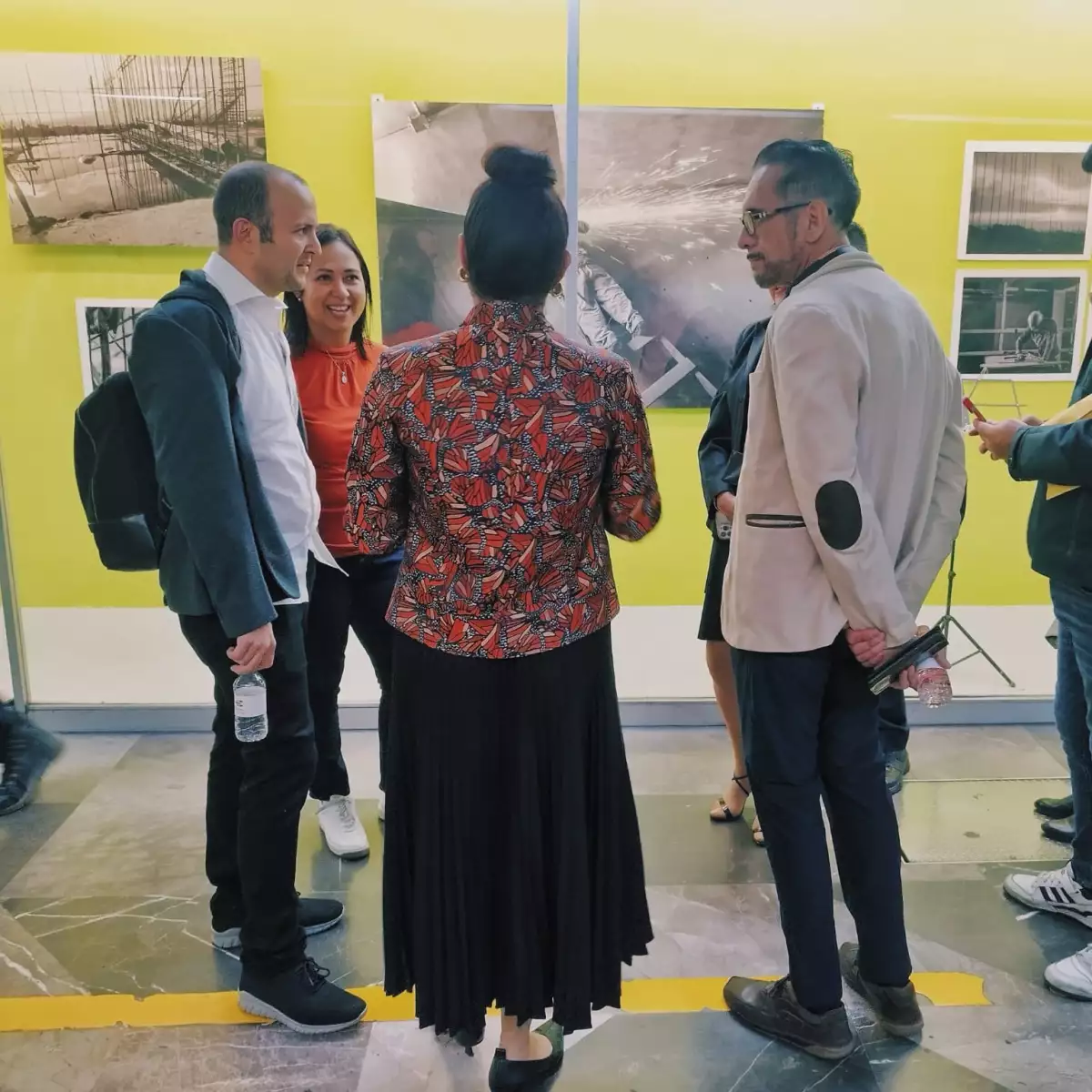 Exposición fotográfica sobre la construcción