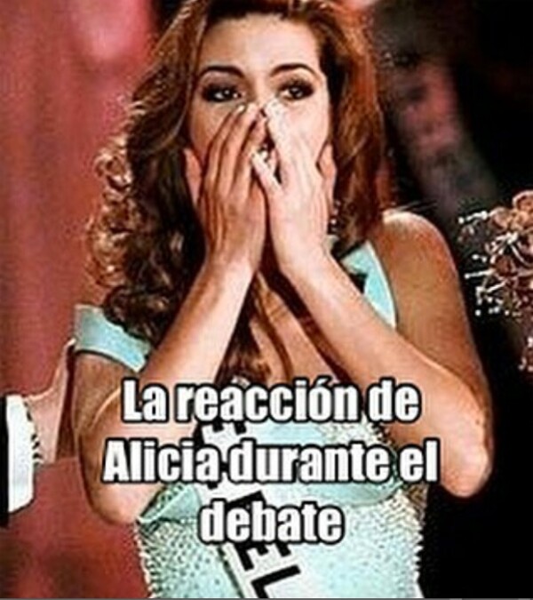Meme de Hillary Clinton y Alicia Machado.