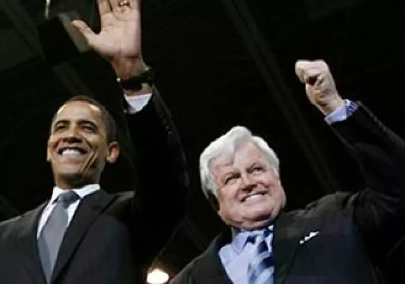 Barack Obama dijo que estaba desconsolado por la muerte del senador Edward Kennedy. (Foto: Reuters)