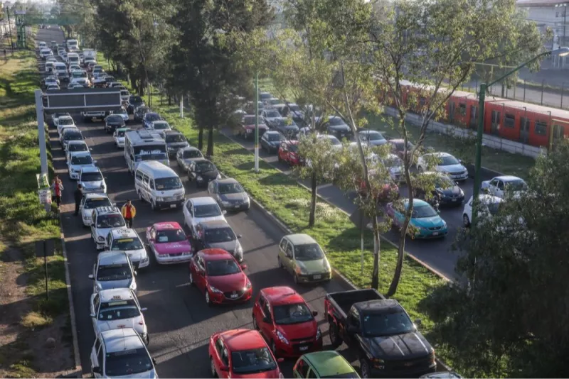 bloqueos hoy 17 de enero cdmx