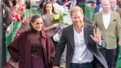 Meghan y Harry hacen su primera aparición pública en Reino Unido
