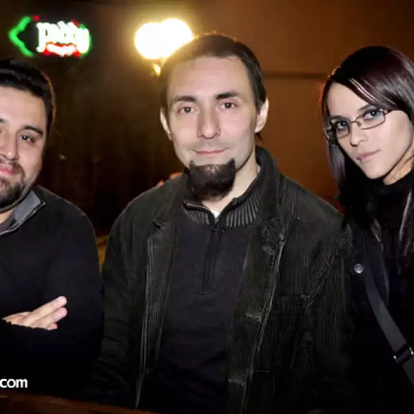 Cristo Godínez,Julián Solís y Ana Vázquez