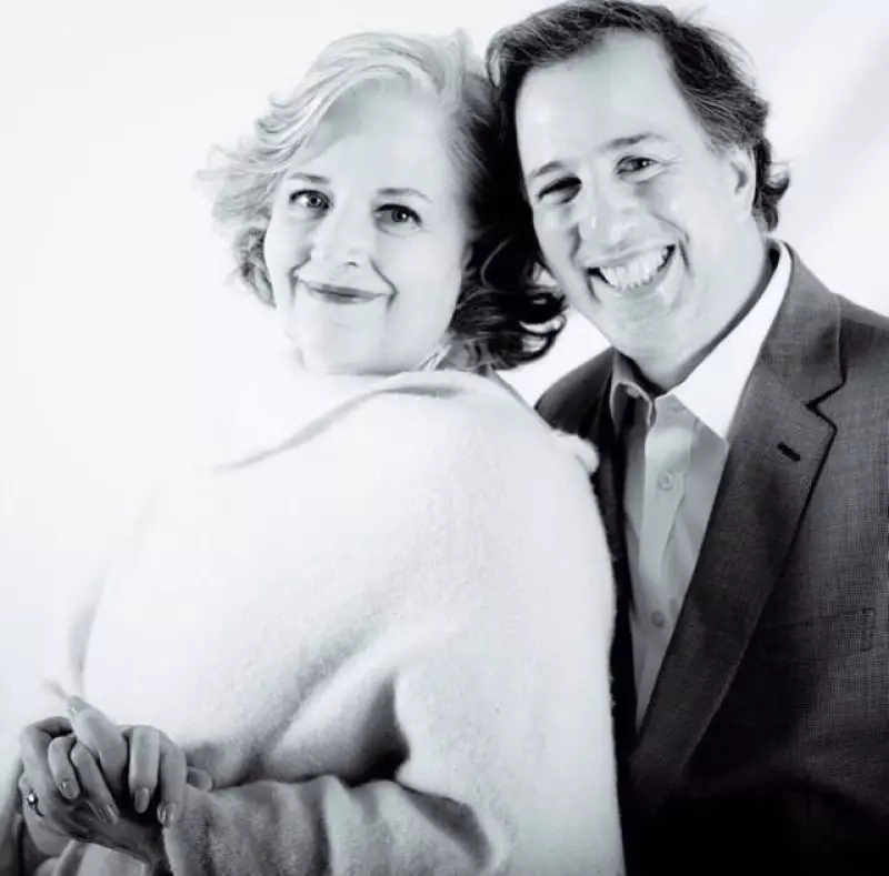 Lucía Kuri Breña y José Antonio Meade