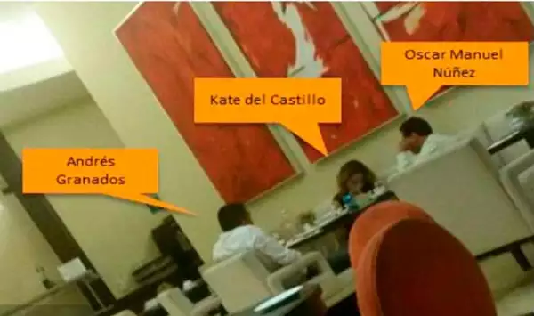 En medios de comuniación se han difundido fotografías de los encuentros de Kate del Castillo con los abogados del capo.