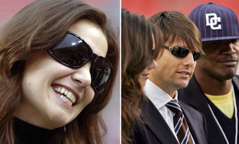 Katie Holmes y Jamie Foxx son amigos desde hace muchos años, por lo que su posible romance aún es incierto.