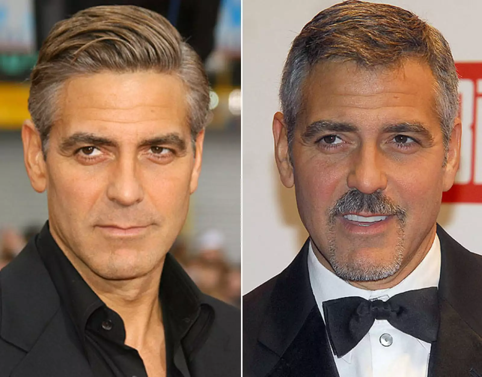 George Clooney, un galán en todas sus facetas.