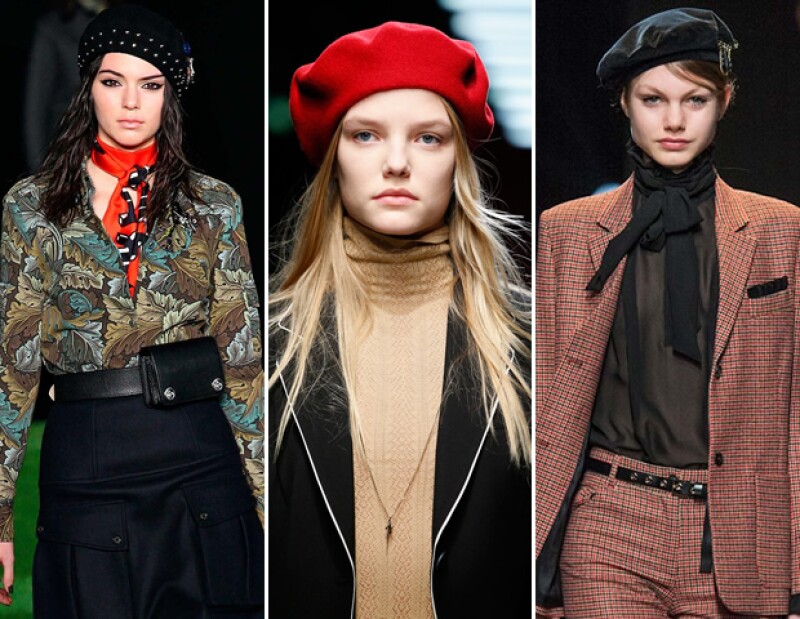 Encontramos boinas francesas en las pasarelas de Marc by Marc Jacobs, Paul & Joe y Gucci.