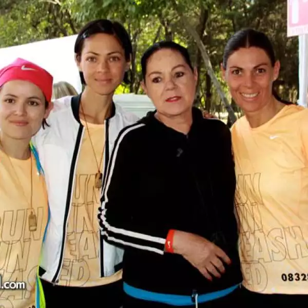 Muriel Pacheco, Celina del Villar, María Eugenia Orozco y Maru del Villar