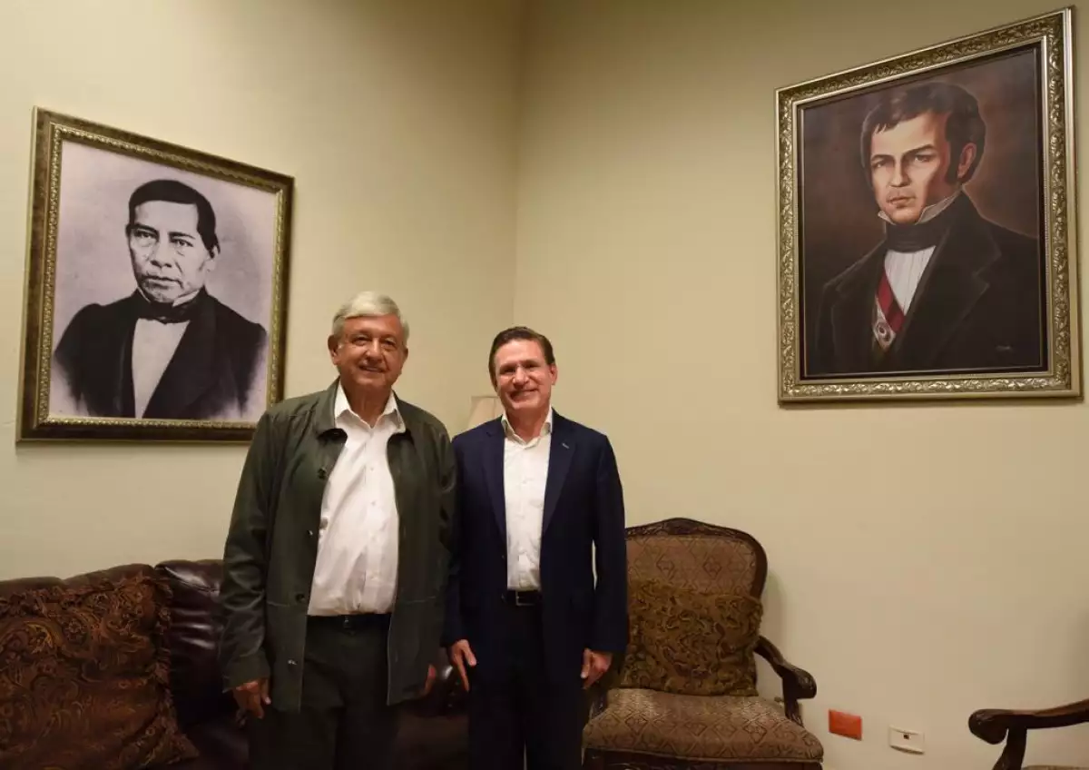 AMLO y Rosas Aispuro