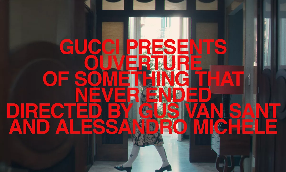 Foto: Gucci, Ouverture of Something that Never Ended