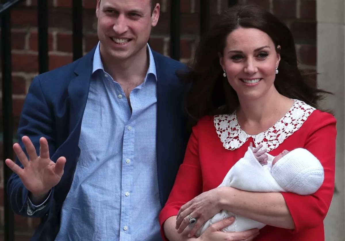 Kate y William presentan oficialmente a su tercer hijo.