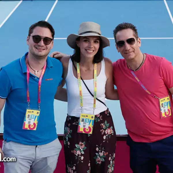 Eduardo Becker, Cecilia Barton y Eduardo Becker