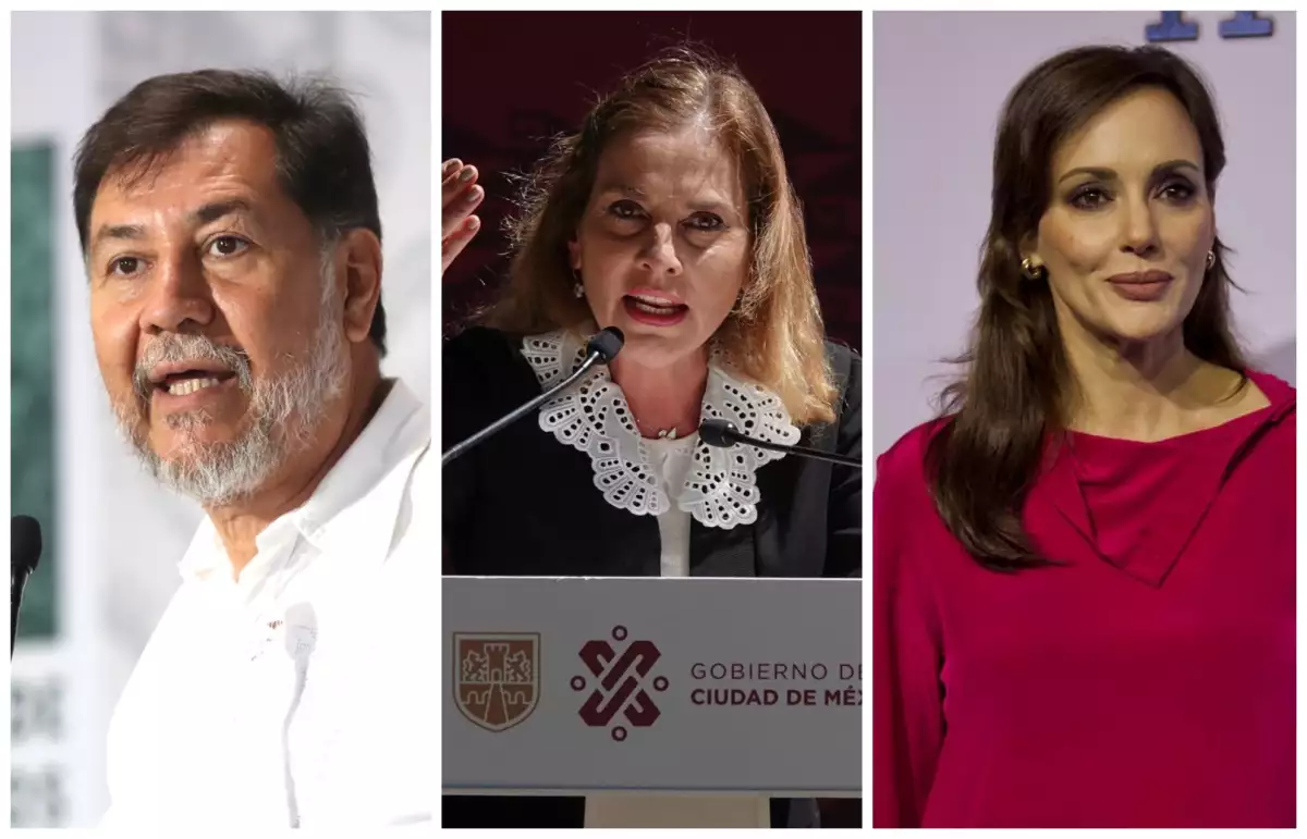 Recopilación de tuits de políticos mexicanos que han causado polémica. (Gerardo Fernández Noroña, Beatriz Gutiérrez y Lilly Téllez)