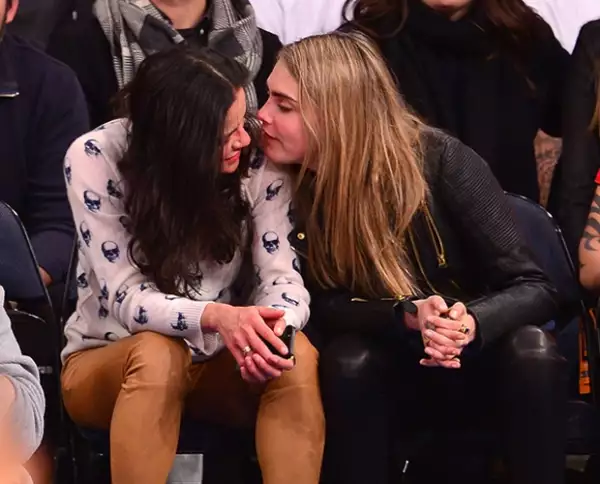 La modelo y la actriz se ven muy felices, parecen haber encontrado su media naranja en la otra.