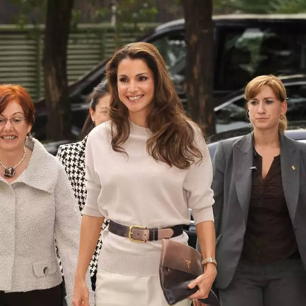 Queen Rania Al Abdullah Visits Casa Arabe