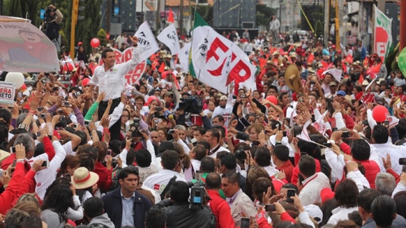 Peña nieto en atlacomulco mitin