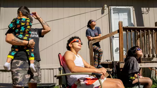 Annual Solar Eclipse Passes Over The United States