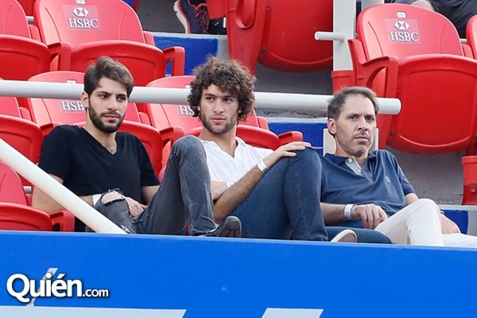 Daniel Hajj, Juan Pablo Salem y Daniel Hajj