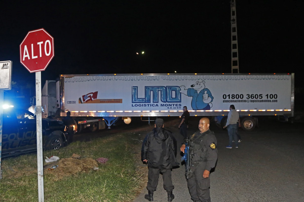 Jalisco tráiler Aristóteles Sandoval cámara frigorífica