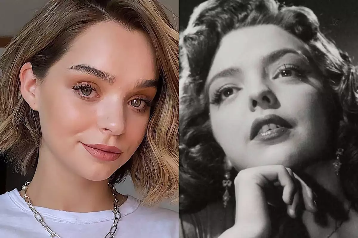 Macarena García es idéntica a su abuela, la recién fallecida Anabel Gutiérrez