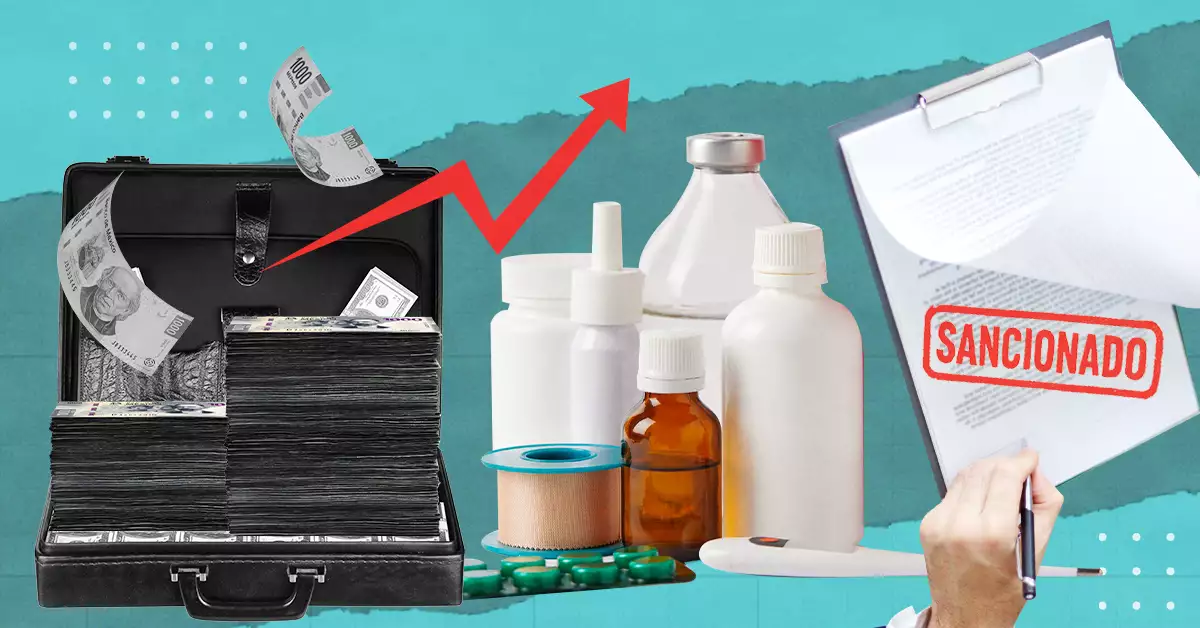 Empresas sancionadas por irregularidades en compra de Birmex