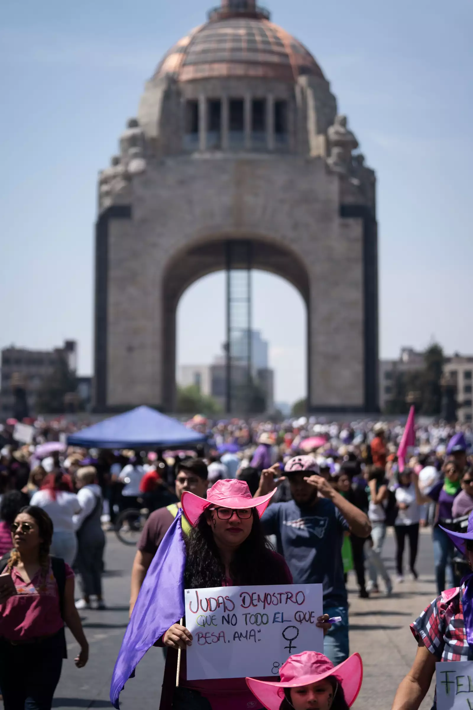 International Women's Day Demonstration In Mexico City