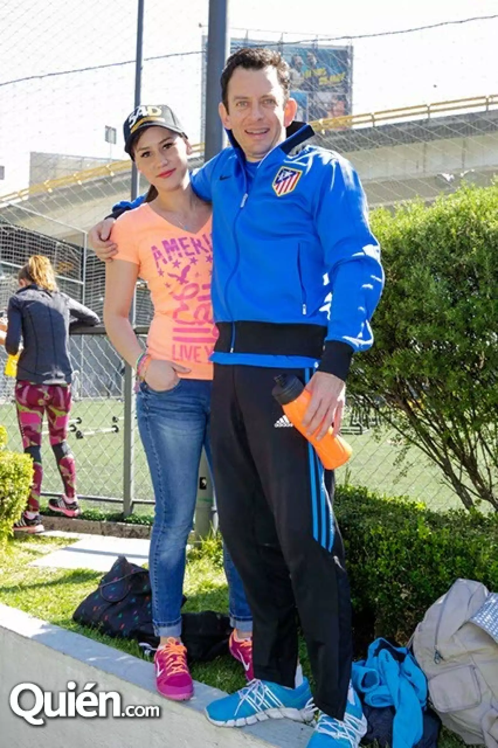 Mayun Colin y Enrique Baldwin