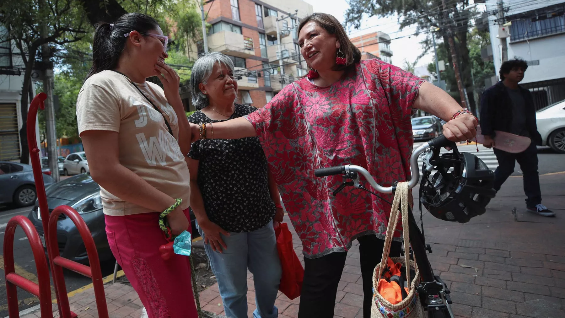 Former Mexican Senator Xochitl Galvez attends a private event in Mexico City